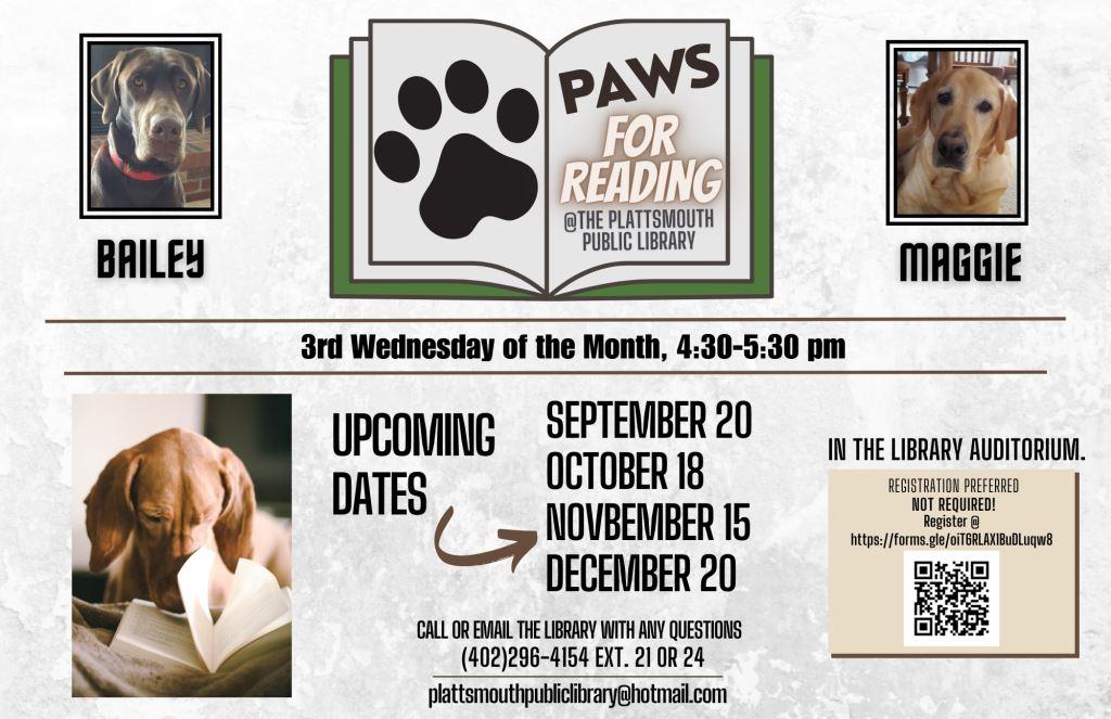 Paws for Reading202309