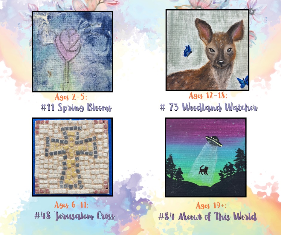 Tiny Art Show winners2026